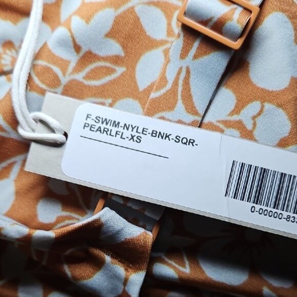 Everlane ReNew Floral Bikini Swimsuit Set New XS Beach Retro Boho Vacation - Picture 6 of 9